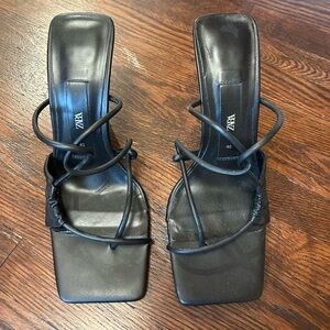 Strappy ZARA sandal heels